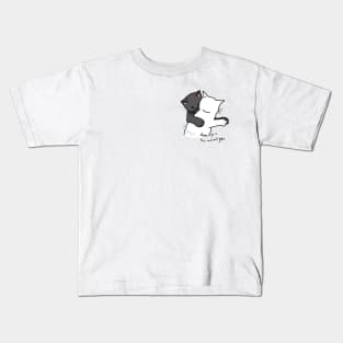 dancing in the meowlight Kids T-Shirt